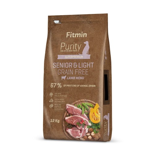 Fitmin Purity Grain Free Senior&amp;Light Lamb 12kg.jpg