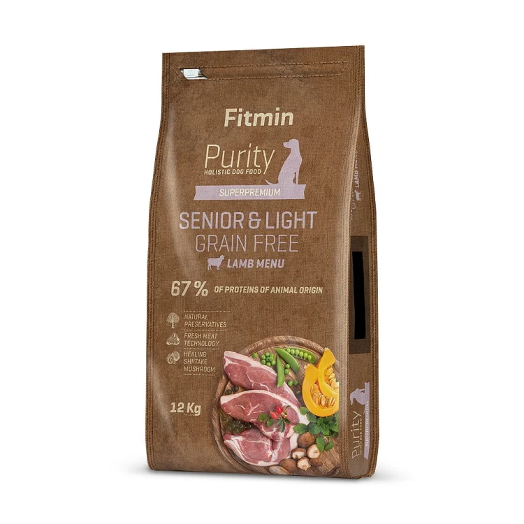 Fitmin Purity Grain Free Senior&amp;Light Lamb 12kg.jpg