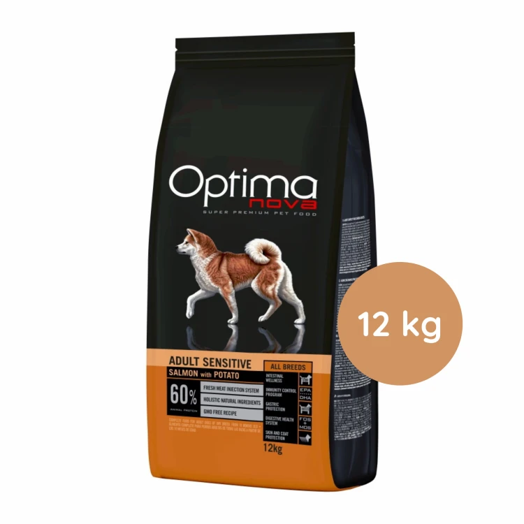 Optimanova Adult Sensitive Salmon with Potato 12kg (3).png