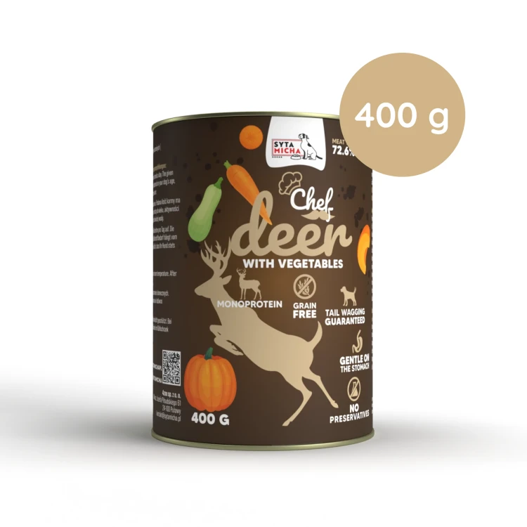 Syta Micha CHEF Jeleń 400g.png