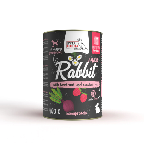 Syta Micha CLASSIC Królik z burakiem i malinami 400g (2).png