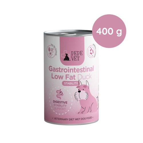 PEPE VET Gastrointestinal Low Fat Duck 400g.png