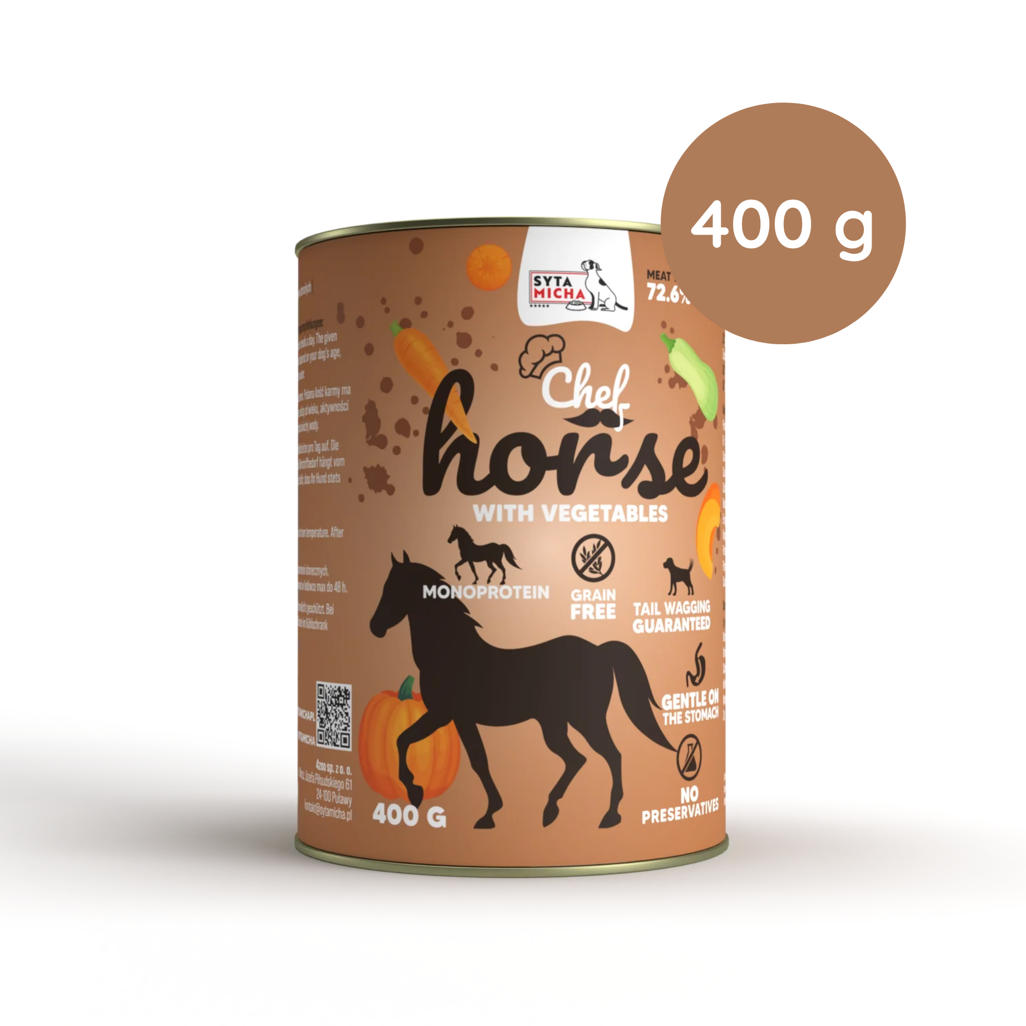 Syta Micha CHEF Konina 400g.png